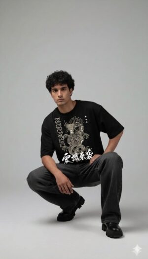 Black Skull & Smoke Tee 